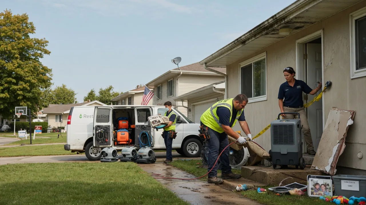 Water Damage Restoration in Lake Delton, WI near me